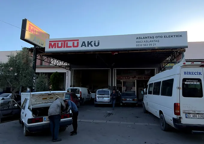 Mutlu Akü Aslantaş Oto Elektrik dış cephe